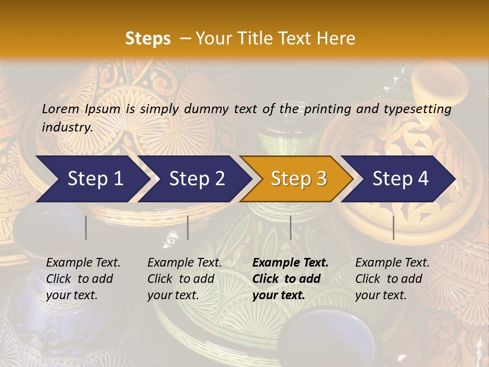 Shop Pottery Africa PowerPoint Template