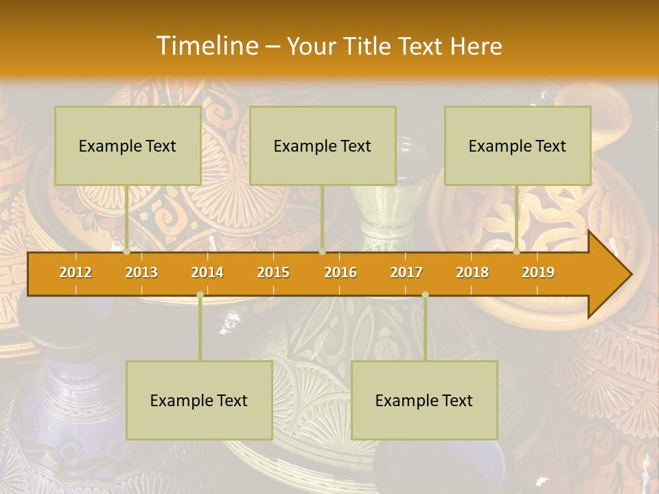 Shop Pottery Africa PowerPoint Template