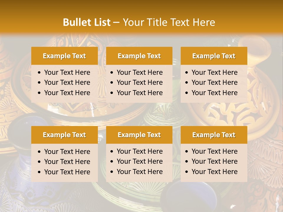 Shop Pottery Africa PowerPoint Template