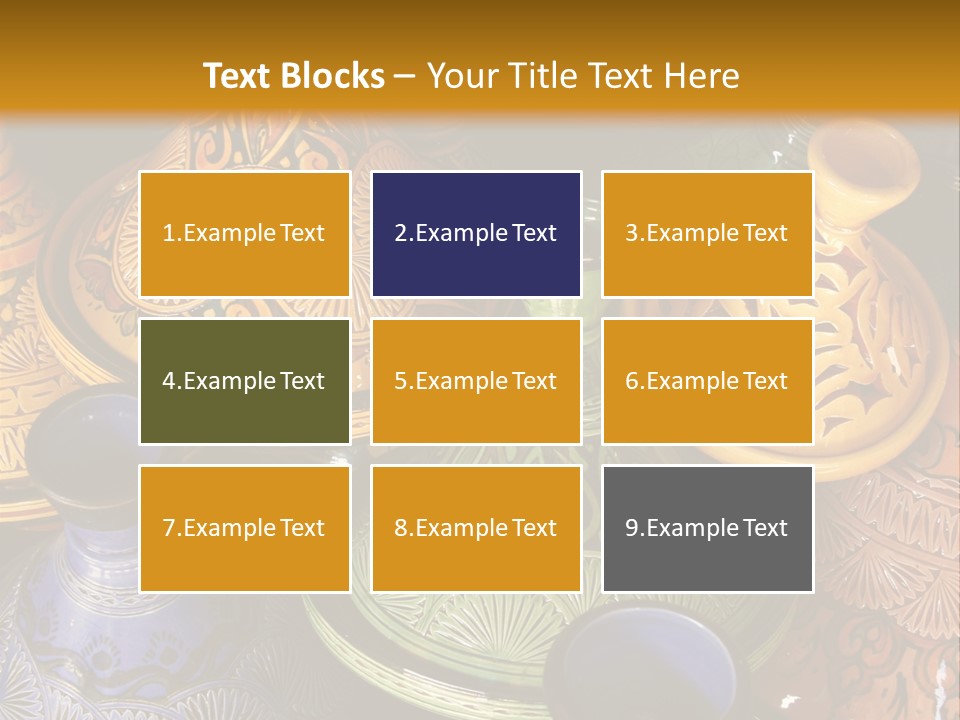 Shop Pottery Africa PowerPoint Template