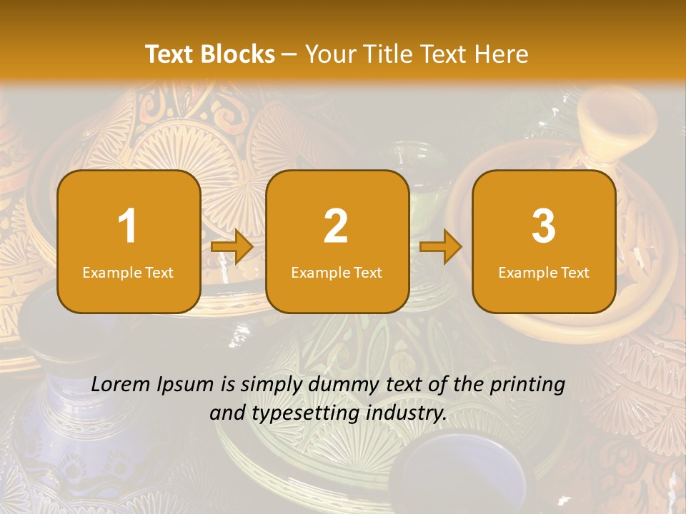 Shop Pottery Africa PowerPoint Template