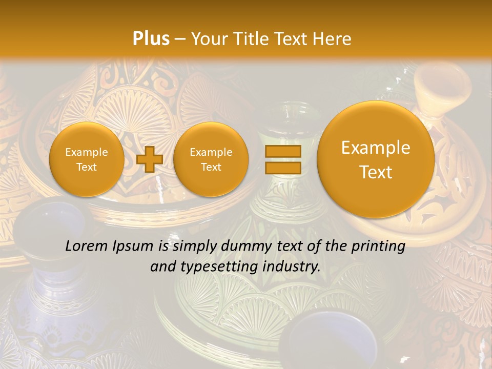 Shop Pottery Africa PowerPoint Template