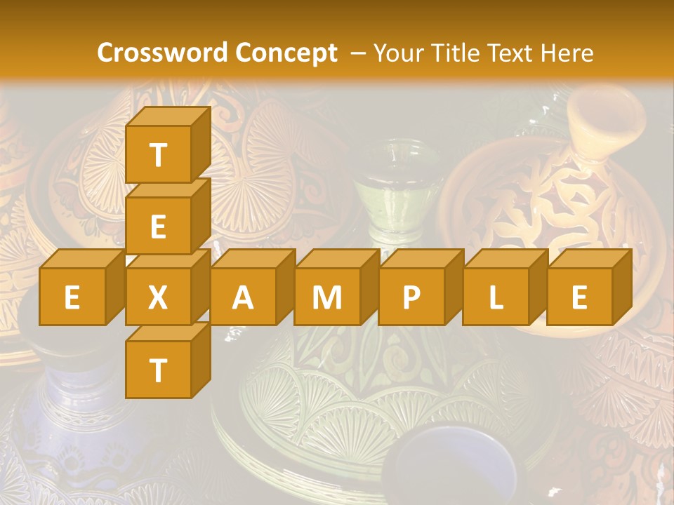 Shop Pottery Africa PowerPoint Template