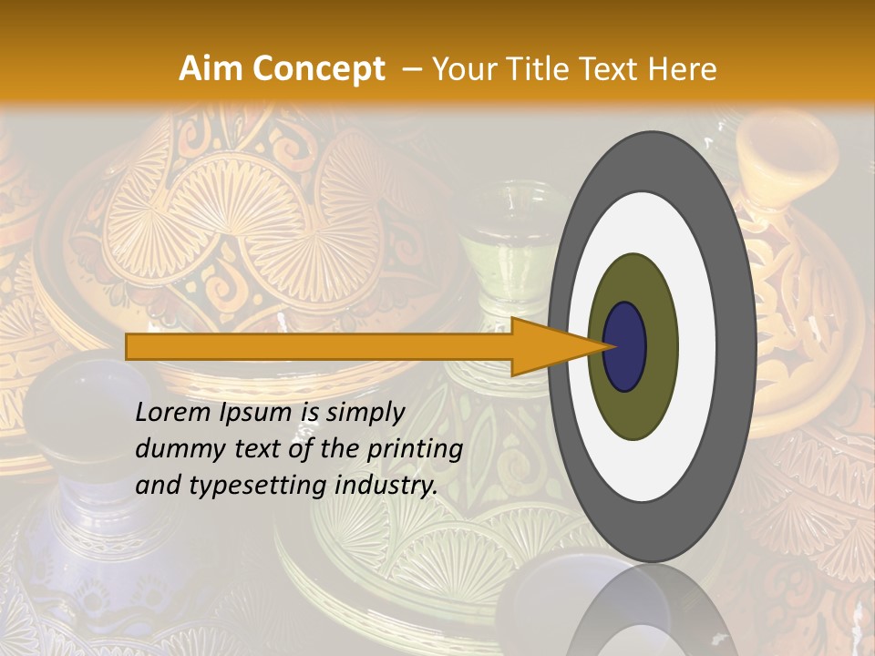 Shop Pottery Africa PowerPoint Template