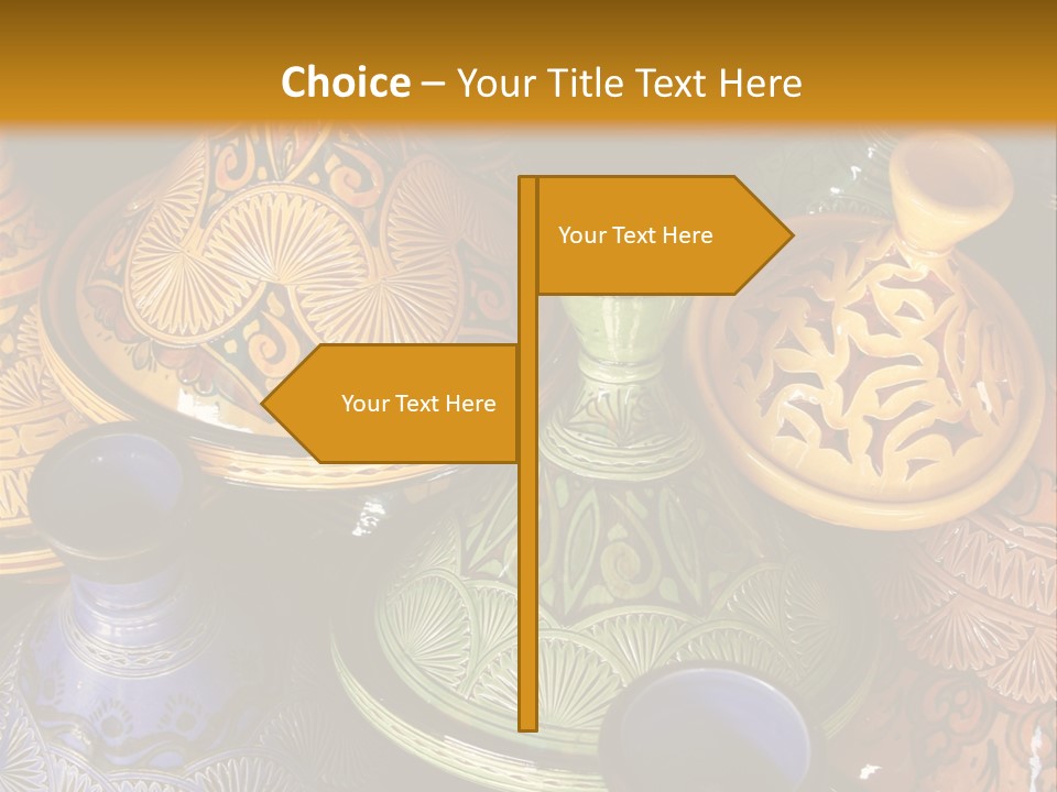 Shop Pottery Africa PowerPoint Template