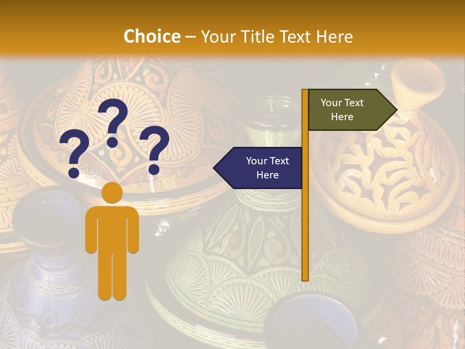 Shop Pottery Africa PowerPoint Template