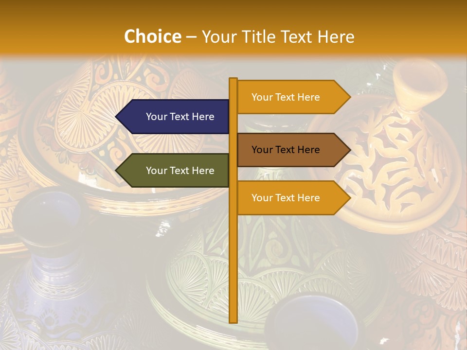 Shop Pottery Africa PowerPoint Template