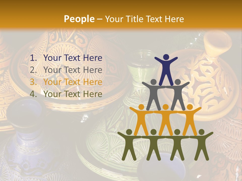 Shop Pottery Africa PowerPoint Template