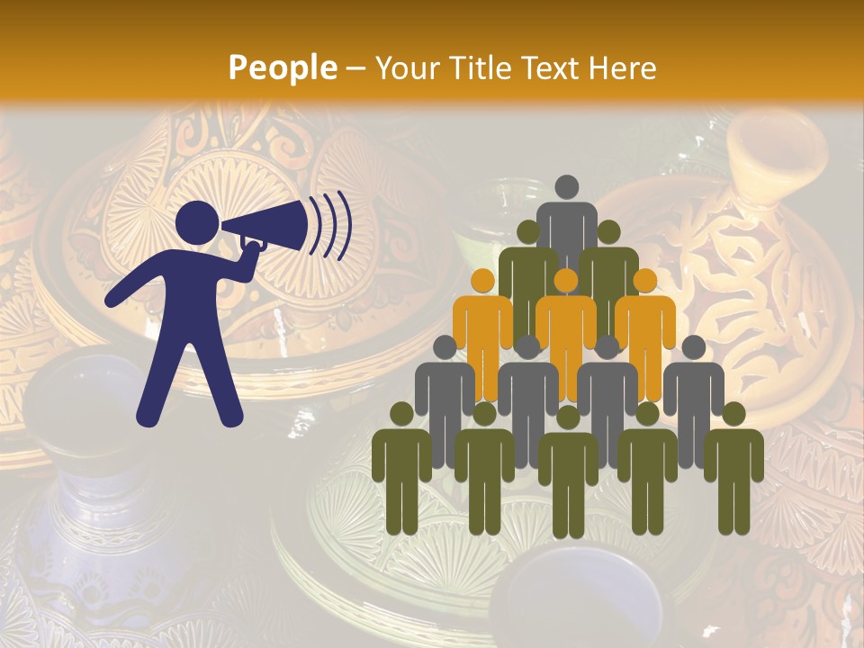 Shop Pottery Africa PowerPoint Template