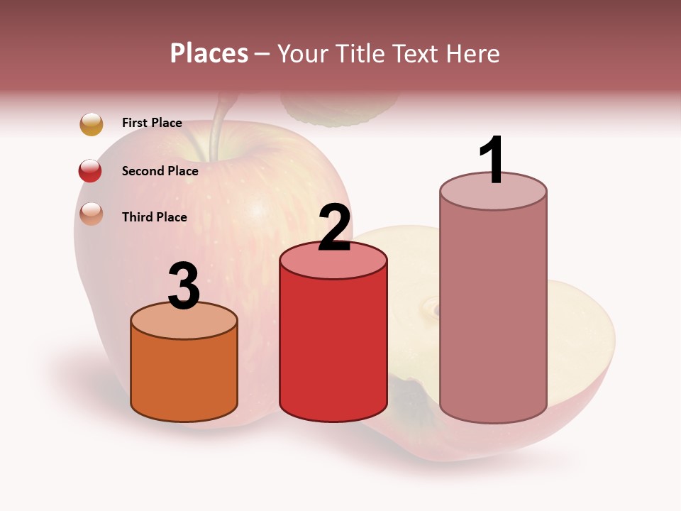 Red Food Water PowerPoint Template