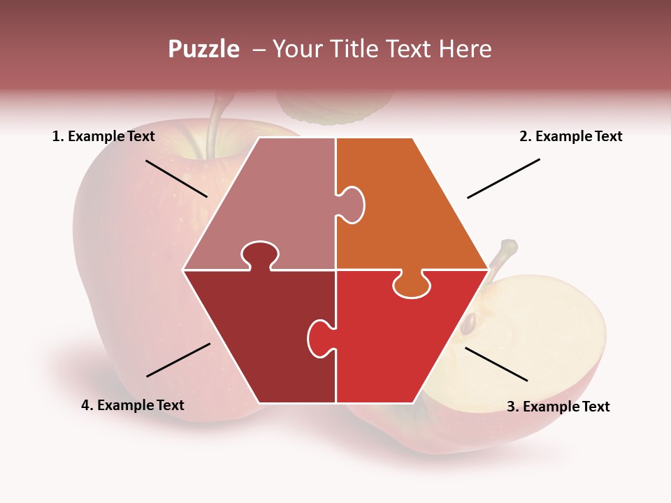 Red Food Water PowerPoint Template