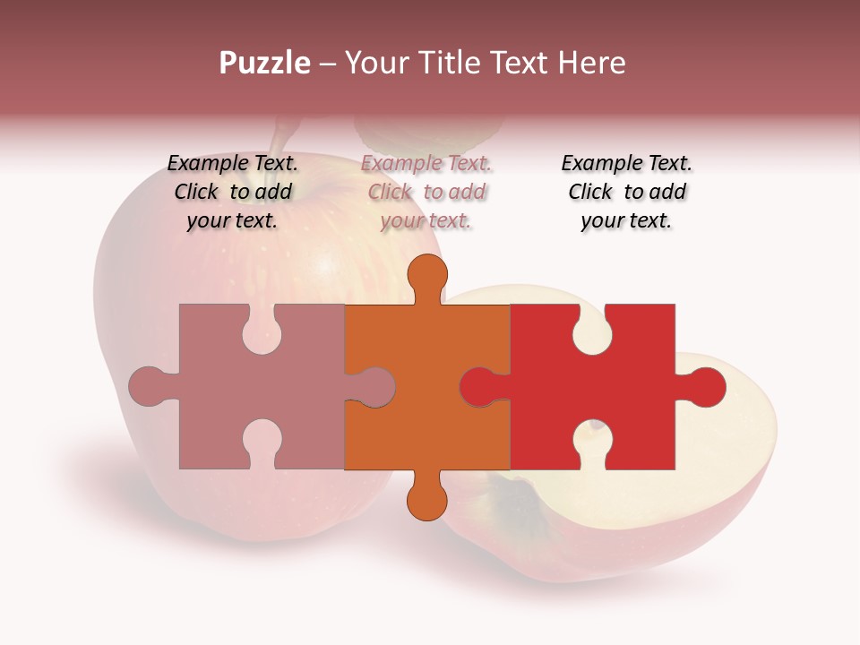 Red Food Water PowerPoint Template