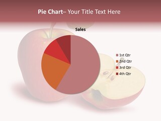 Red Food Water PowerPoint Template