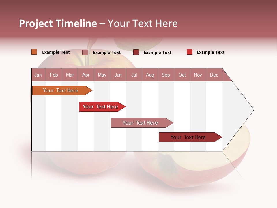 Red Food Water PowerPoint Template