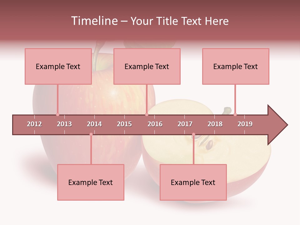 Red Food Water PowerPoint Template