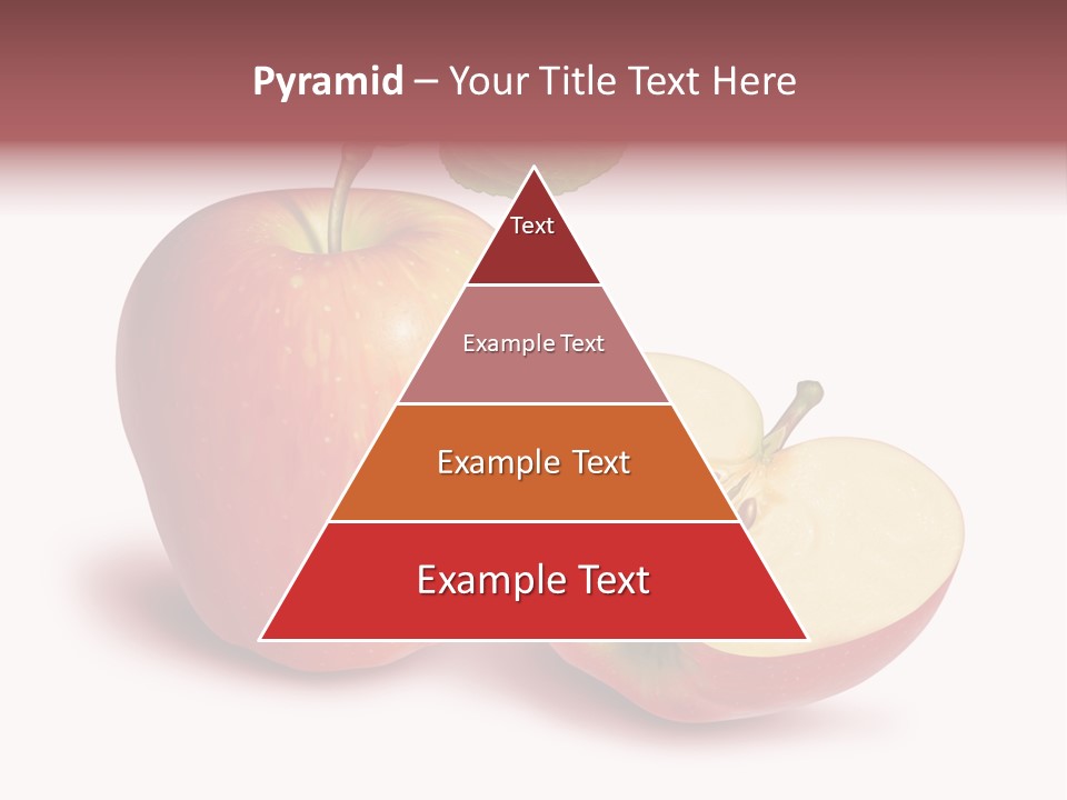 Red Food Water PowerPoint Template