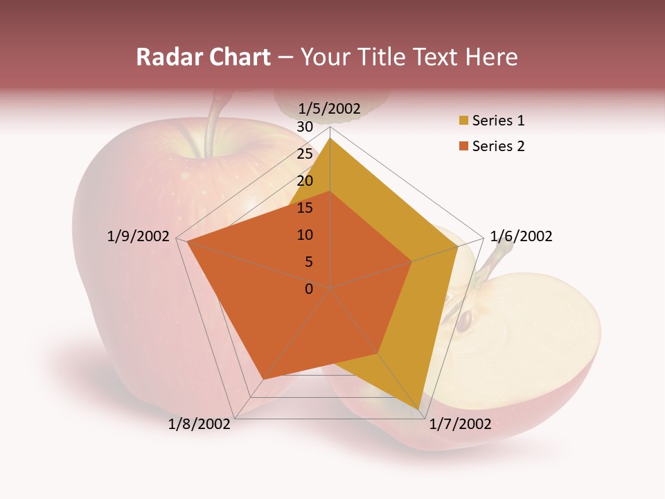 Red Food Water PowerPoint Template