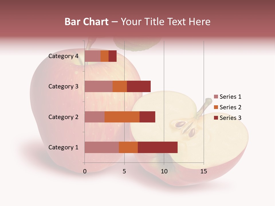 Red Food Water PowerPoint Template
