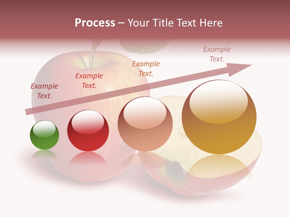 Red Food Water PowerPoint Template