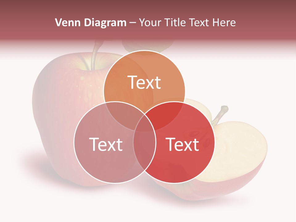 Red Food Water PowerPoint Template