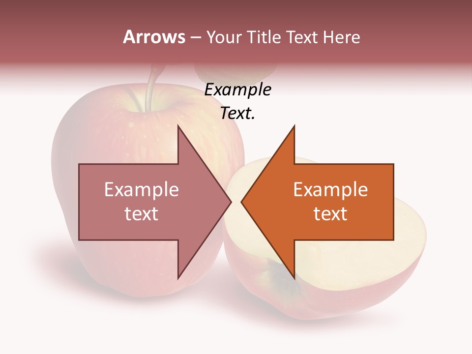 Red Food Water PowerPoint Template