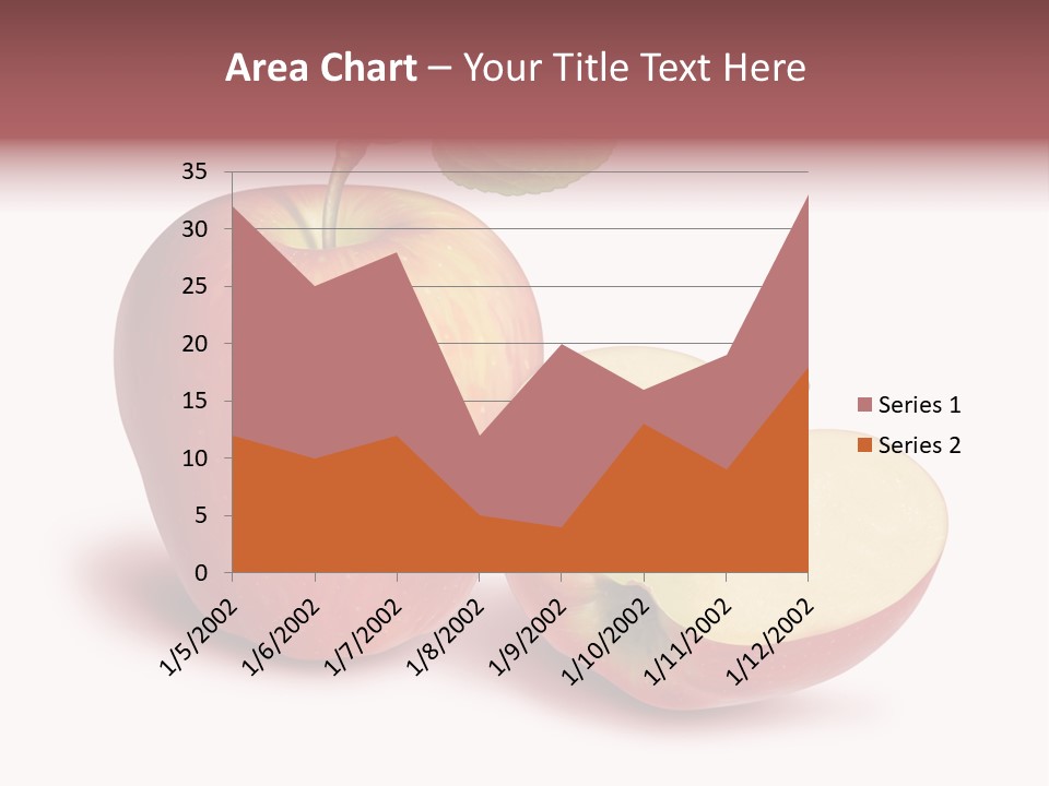 Red Food Water PowerPoint Template