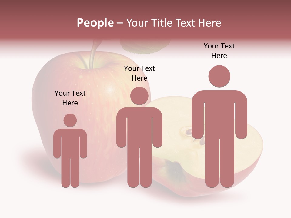 Red Food Water PowerPoint Template