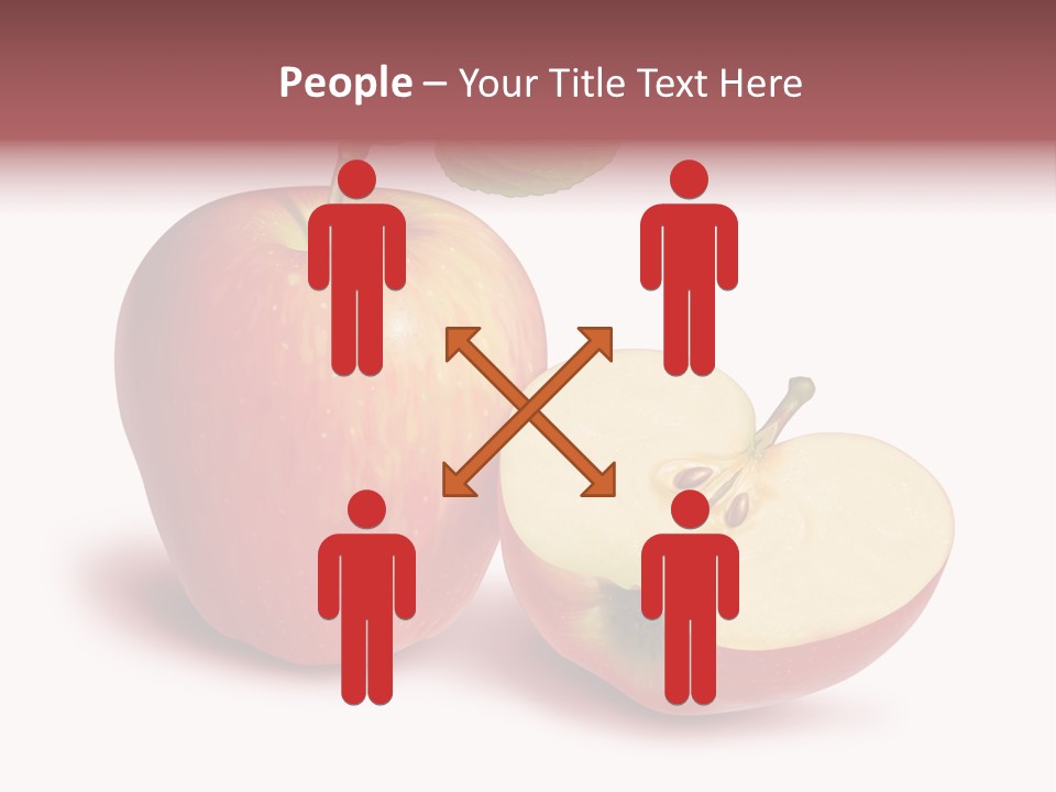 Red Food Water PowerPoint Template