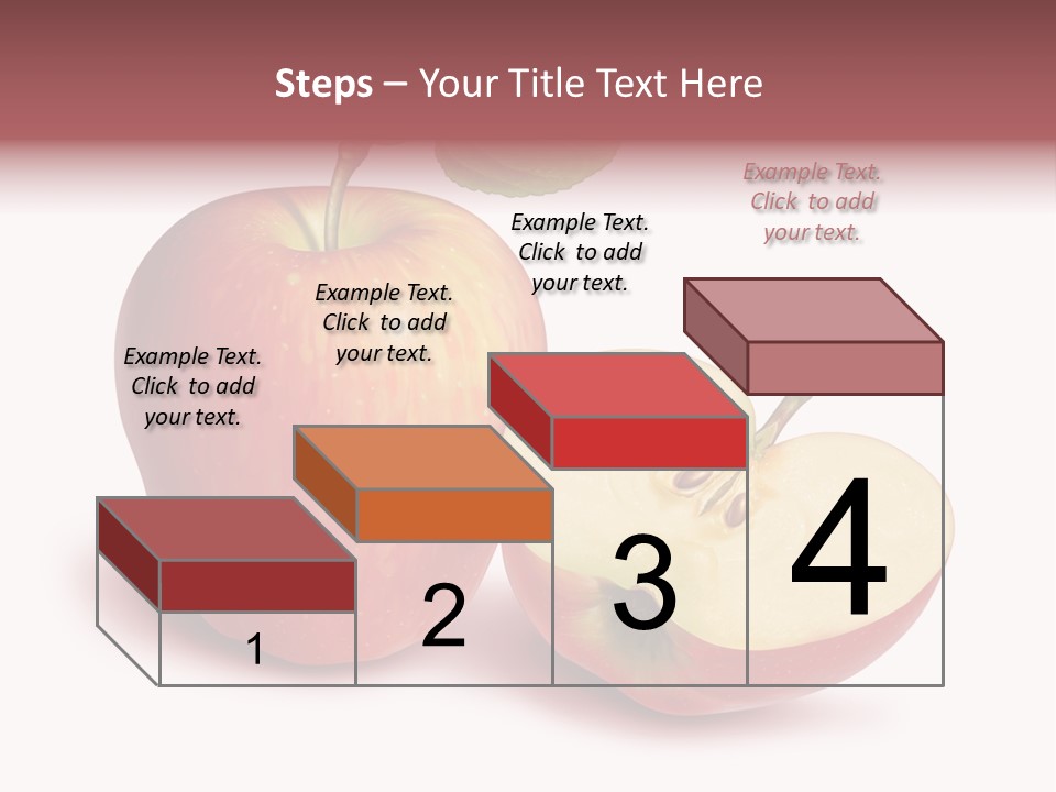 Red Food Water PowerPoint Template