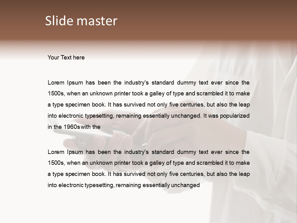 Adult Contact Communication PowerPoint Template