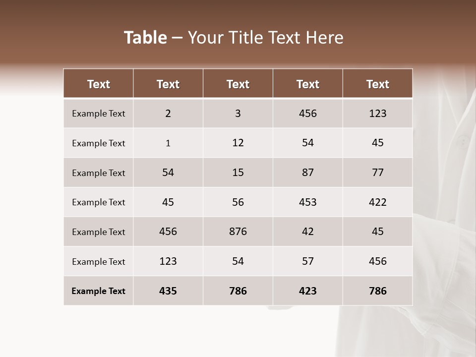 Adult Contact Communication PowerPoint Template