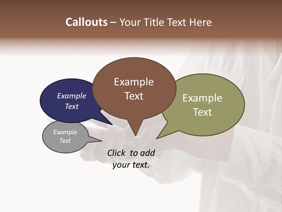 Adult Contact Communication PowerPoint Template