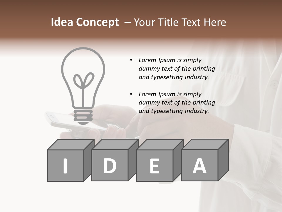 Adult Contact Communication PowerPoint Template