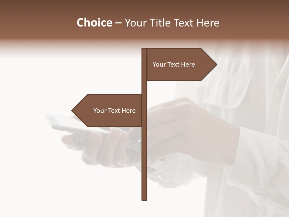 Adult Contact Communication PowerPoint Template