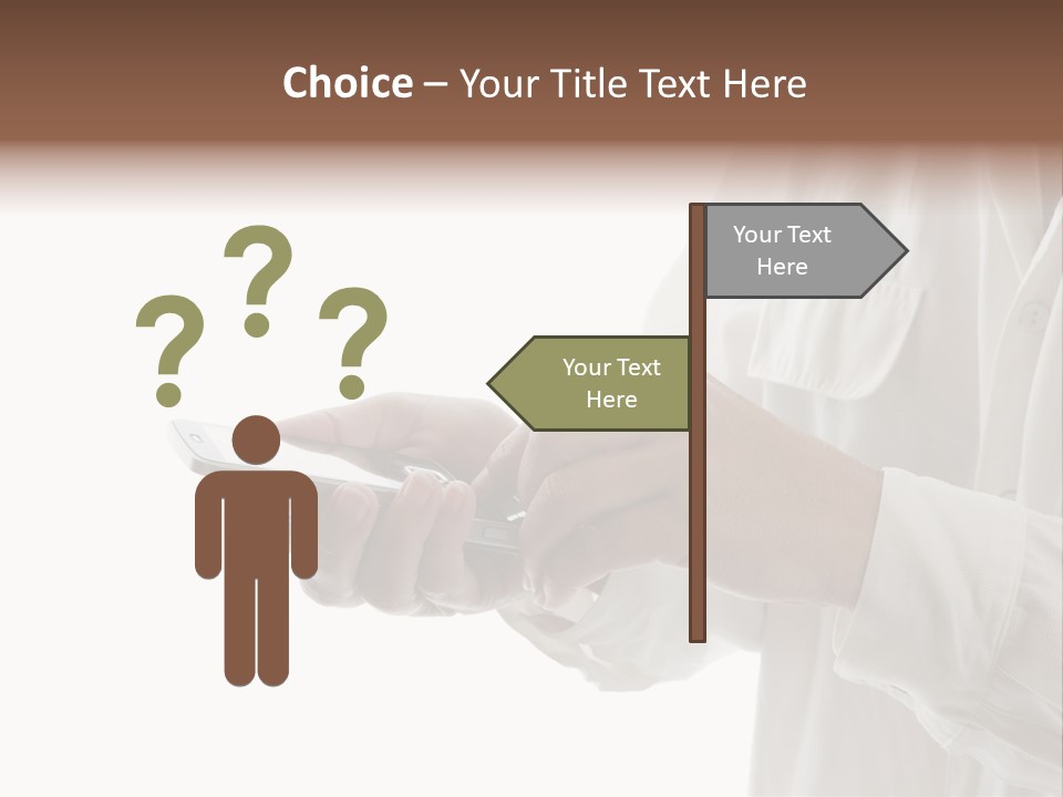 Adult Contact Communication PowerPoint Template