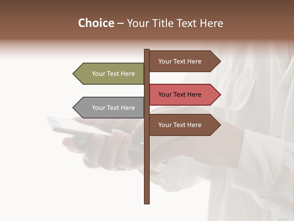 Adult Contact Communication PowerPoint Template