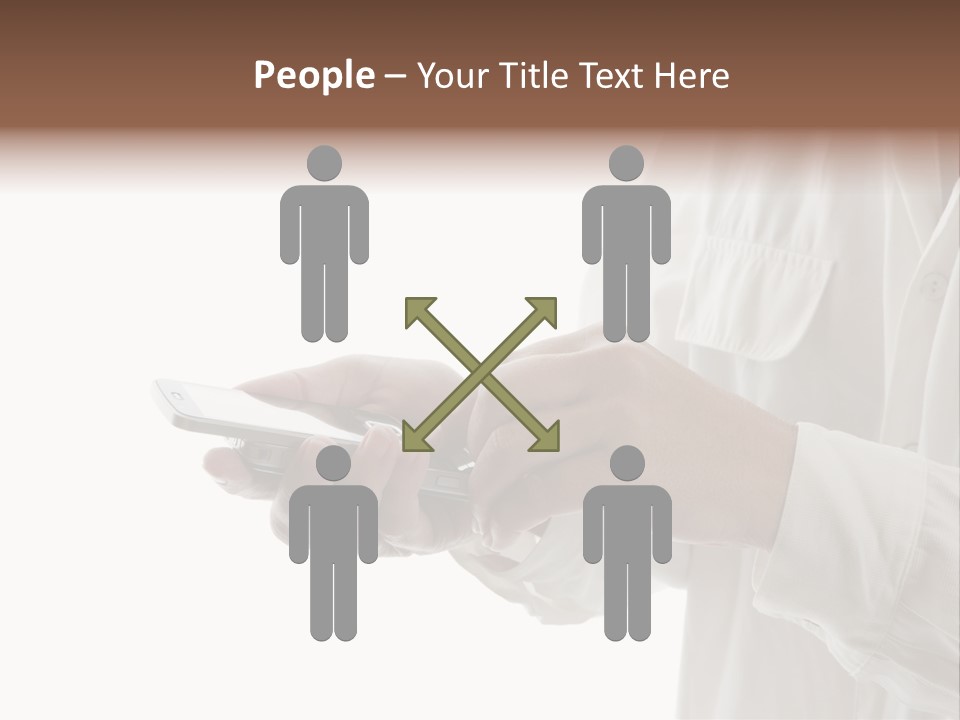 Adult Contact Communication PowerPoint Template