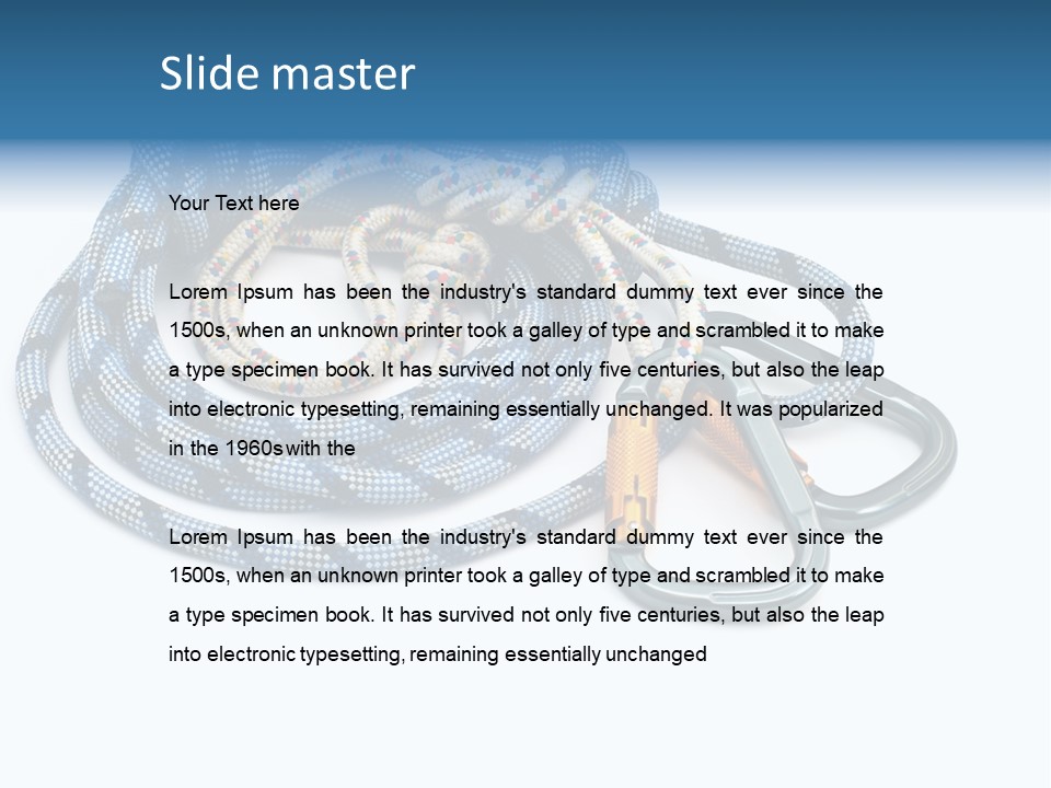 Yellow Leisure Blue PowerPoint Template