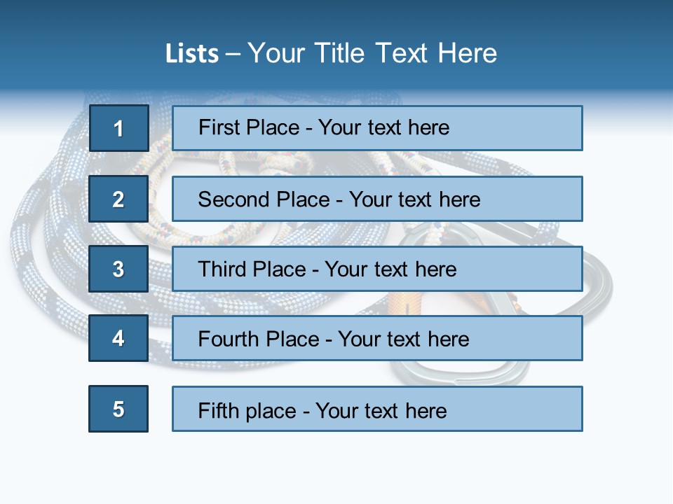 Yellow Leisure Blue PowerPoint Template