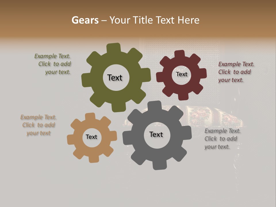 Landwirtschafts Village Dorf PowerPoint Template