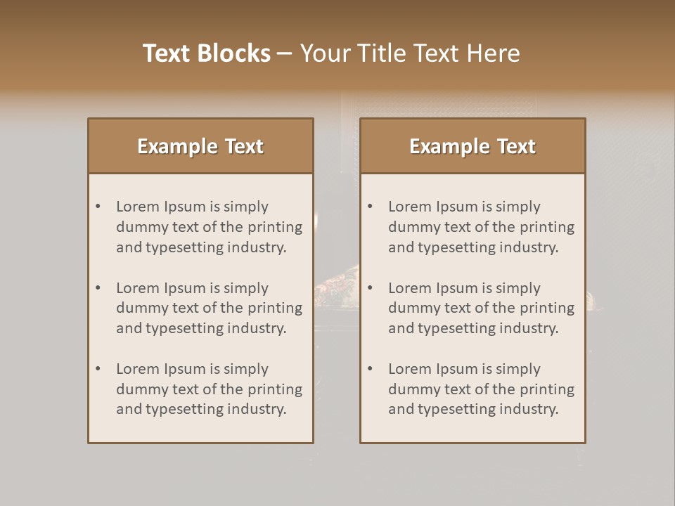 Landwirtschafts Village Dorf PowerPoint Template