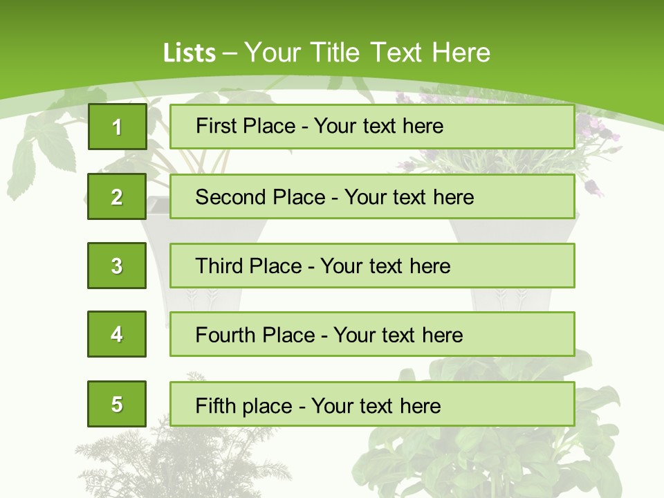 Plant Drug Remedy PowerPoint Template