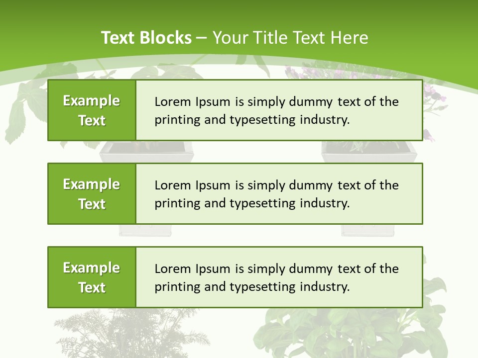 Plant Drug Remedy PowerPoint Template