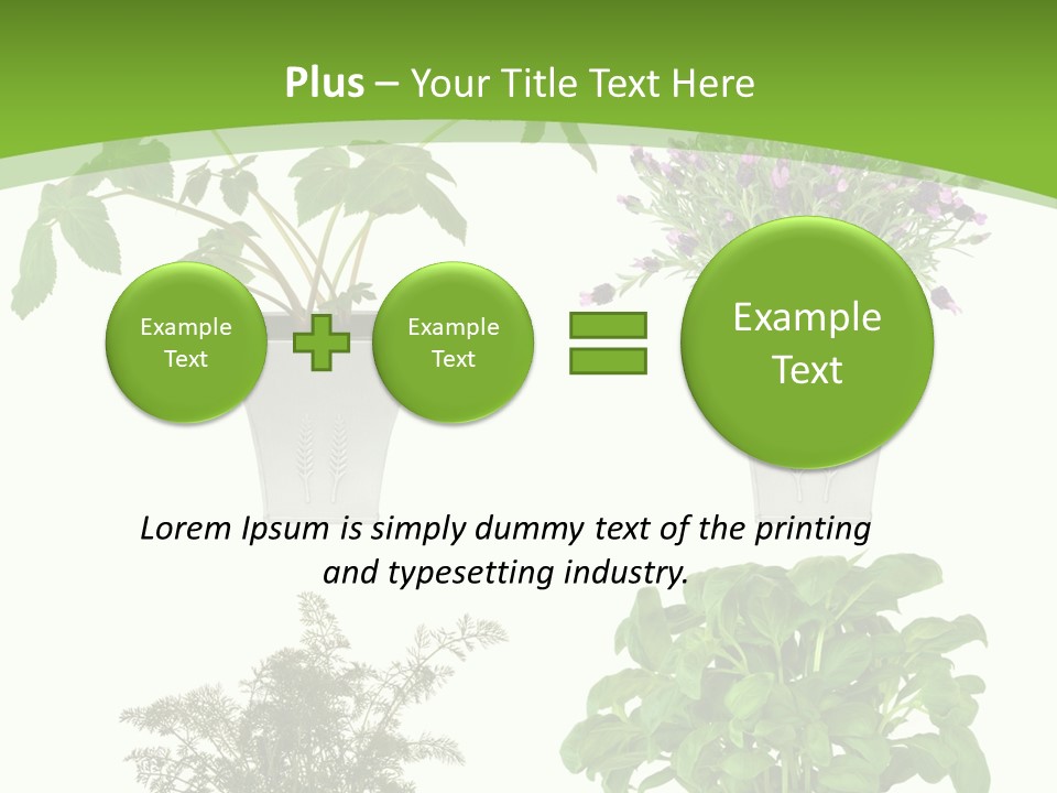 Plant Drug Remedy PowerPoint Template