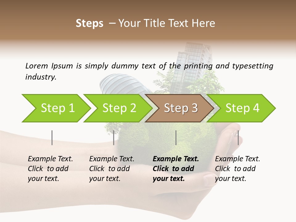 Journey Care Power PowerPoint Template