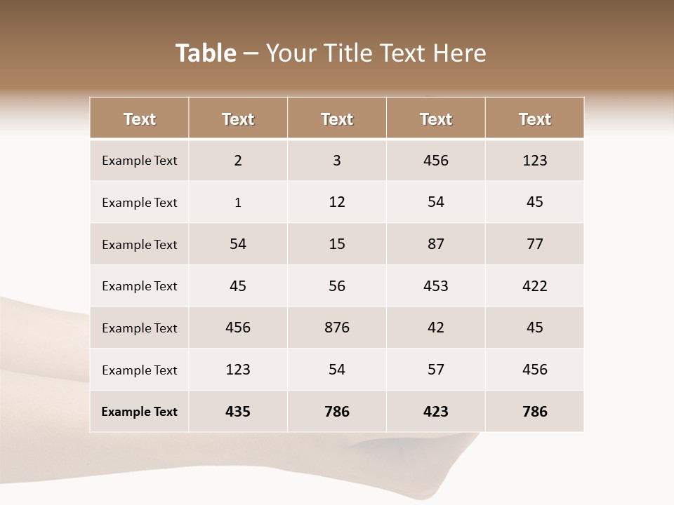 Journey Care Power PowerPoint Template