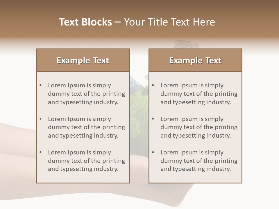 Journey Care Power PowerPoint Template