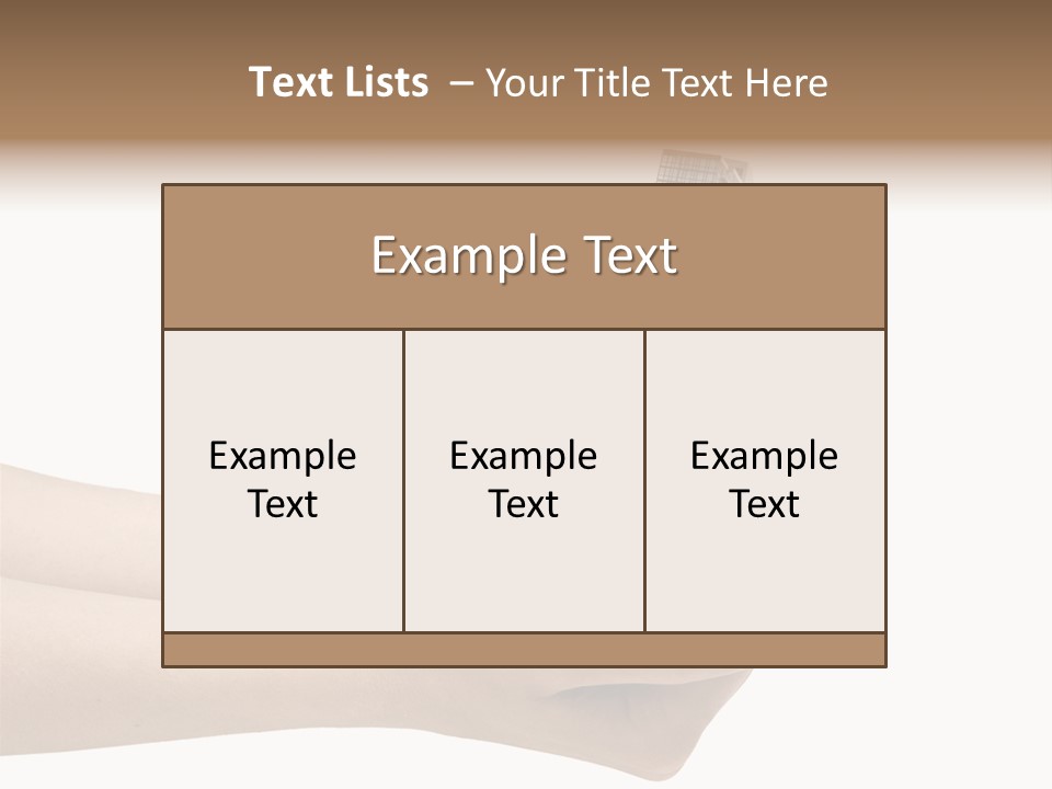 Journey Care Power PowerPoint Template
