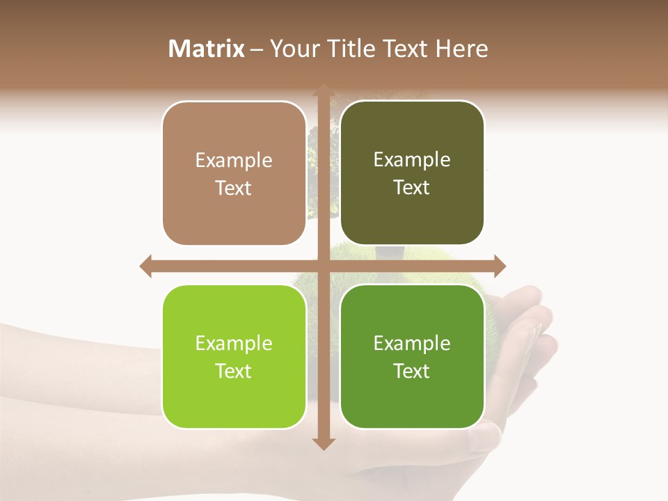 White Energy Ecology PowerPoint Template