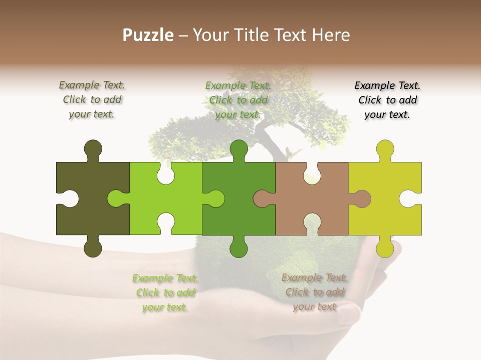 White Energy Ecology PowerPoint Template